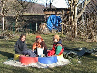 Marlies, Magdalena und Selina