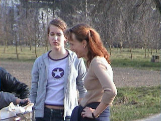 Mama und Schwester von Rebecca